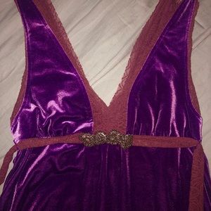 Free People Velvet Dress